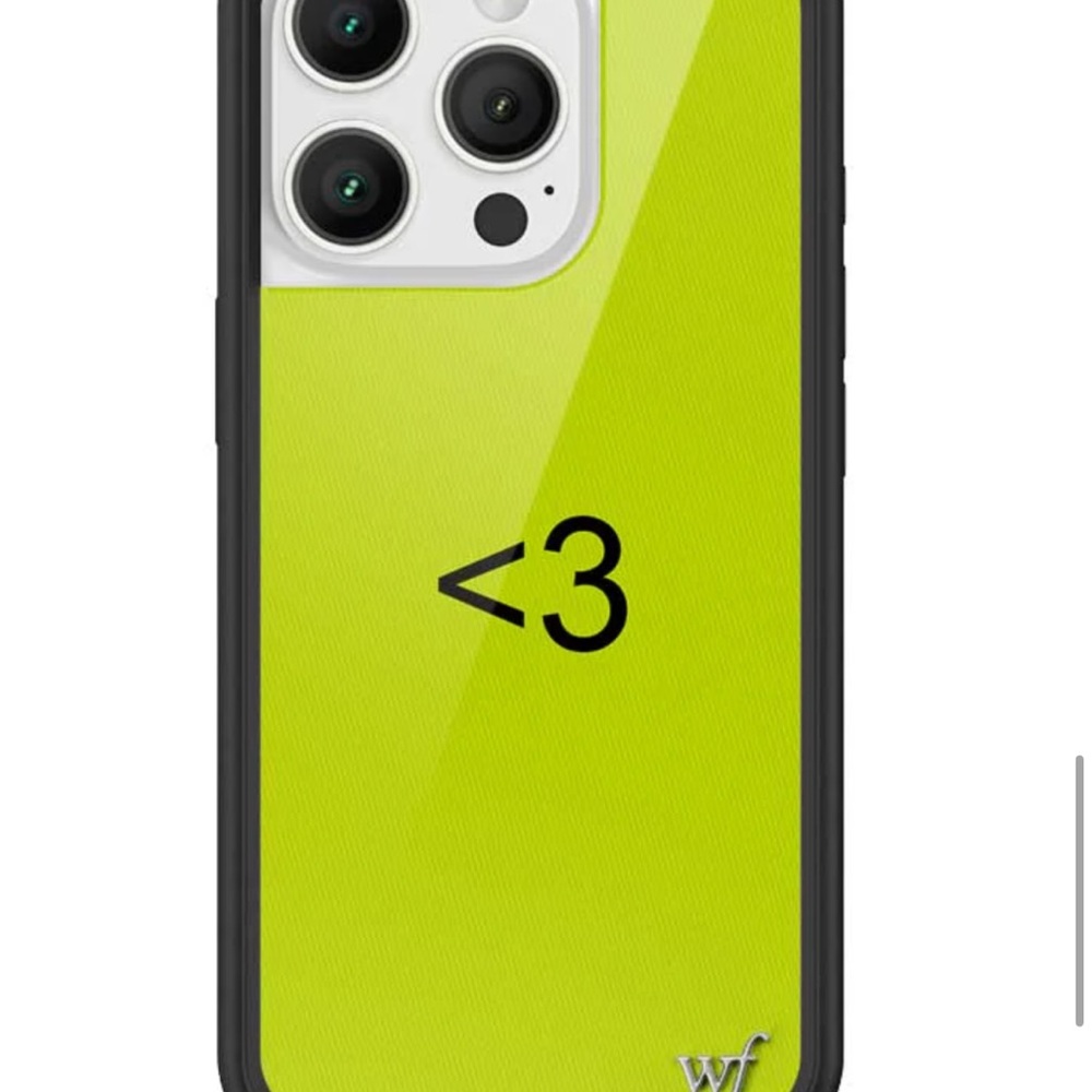 Wildflower charli xcx Lime Green Phone Case iphone 16 Pro